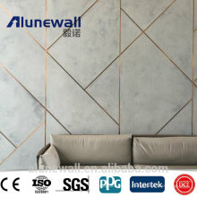indoor Aluminium Composite Panel interior furniture decoration/ wall panels 10 years guarantee